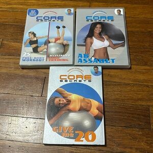 Core Secrets by Gunnar Peterson DVD Lot